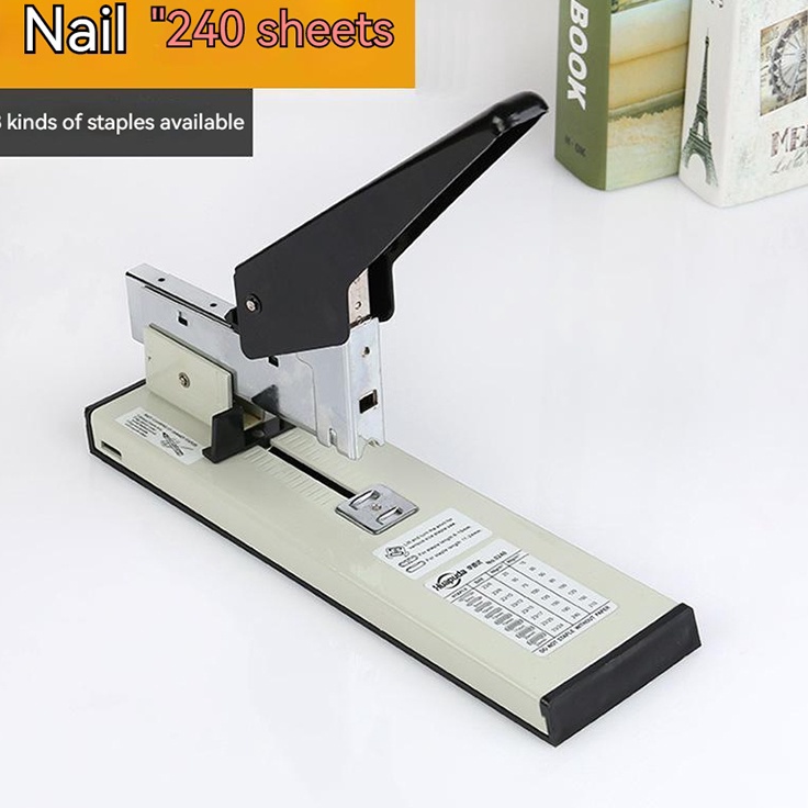 

Fast Packing Stapler Penjilid Kertas Kapasitas Besar Stapler Tugas Berat Stapler Penjilid Buku Stapler Tangan Dioperasikan 12 Lembar