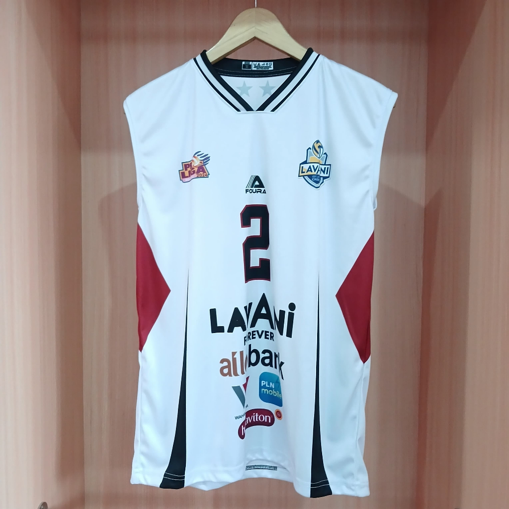 Kaos atasan singlet proliga lavani Free nomor Full printing 548