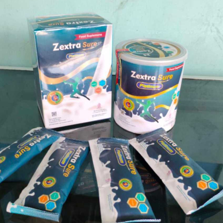 

ZEXTRASURE PLATINUM ORIGINAL Susu Terbaik Mengatasi Tulang dan Sendi - Kaleng 250gr