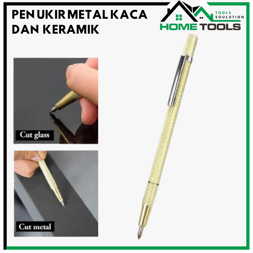 Magic Pen Alat Pemotong Kaca dan keramik Crafting Pen Ukir Segala Jenis Keramik Ubin Nat Kaca Stainl