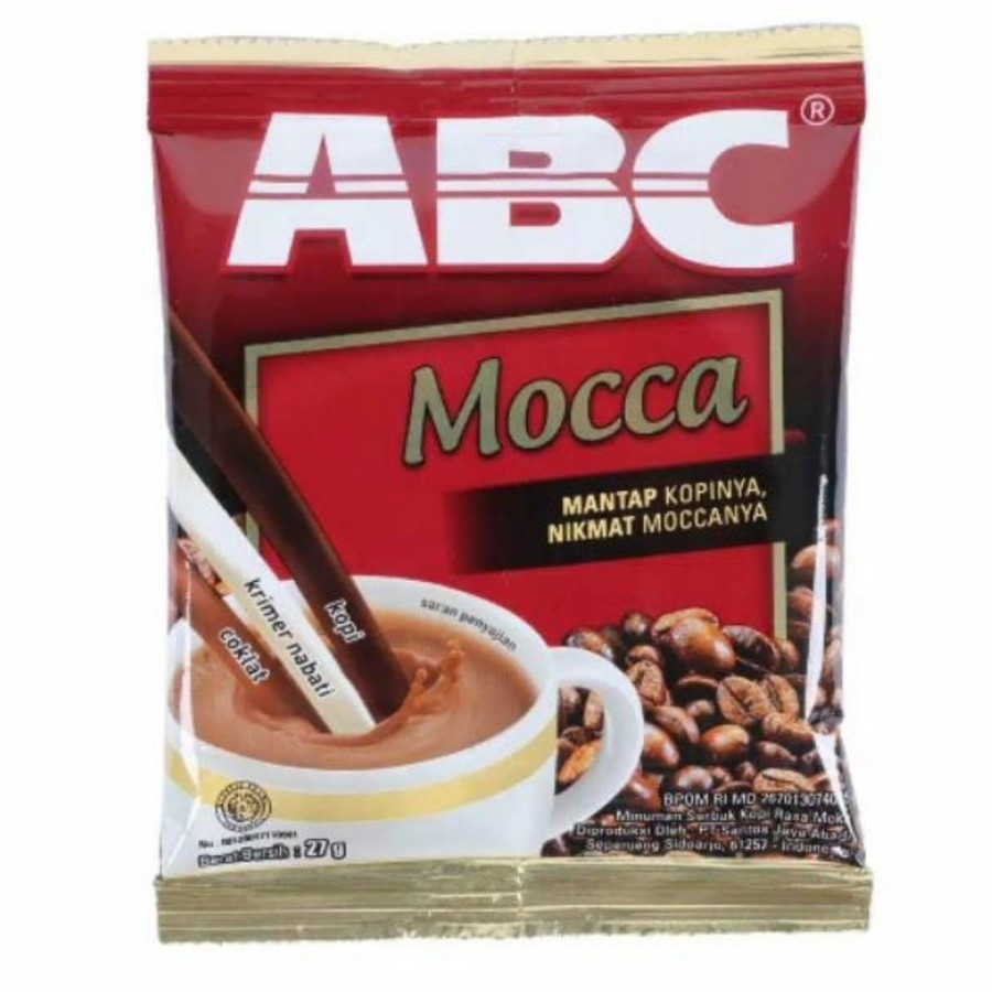 

1 Renceng Kopi Abc Moca isi 10 Sachet x 27 Gr