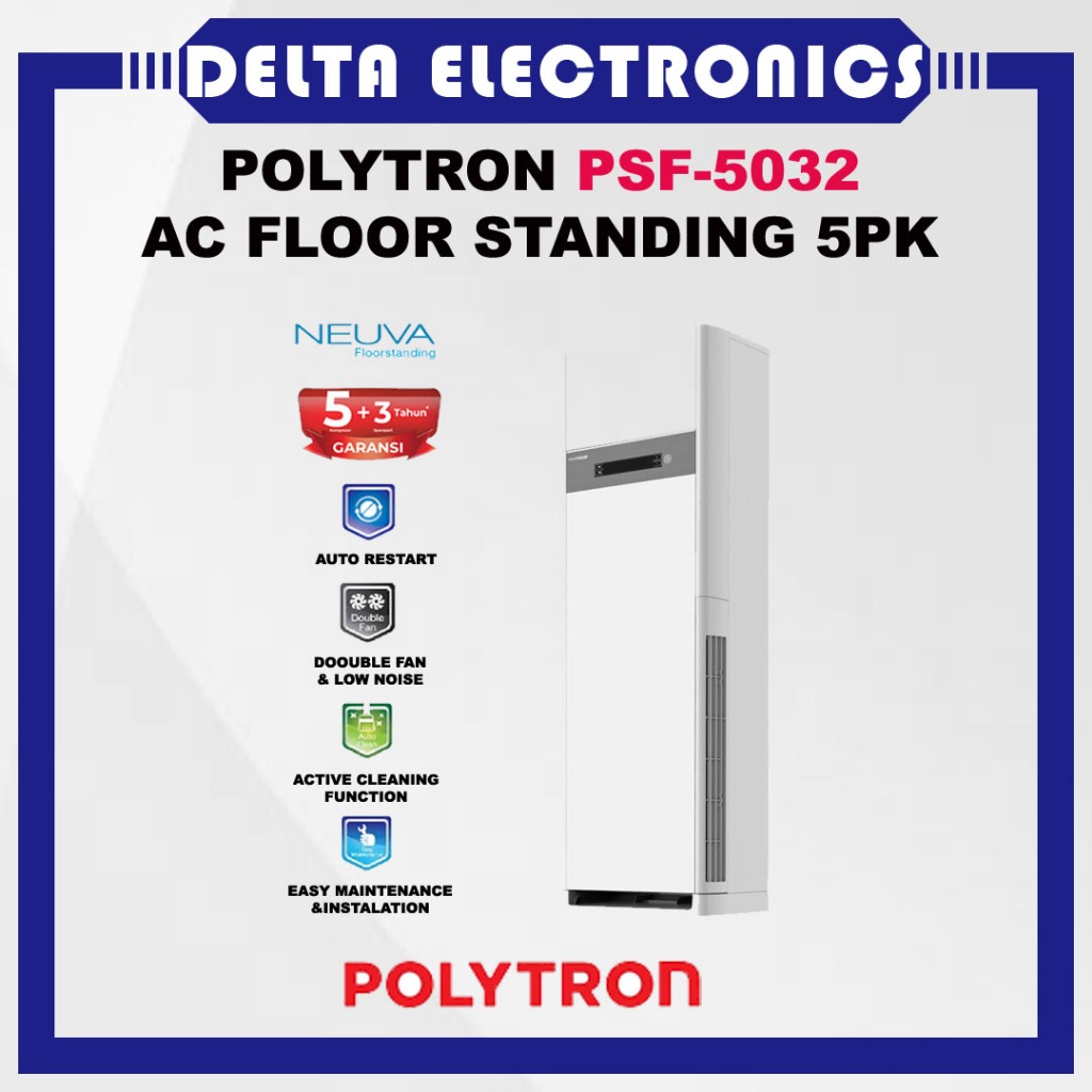 Polytron AC Floor Standing 5 PK - PSF 5032 Unit Only