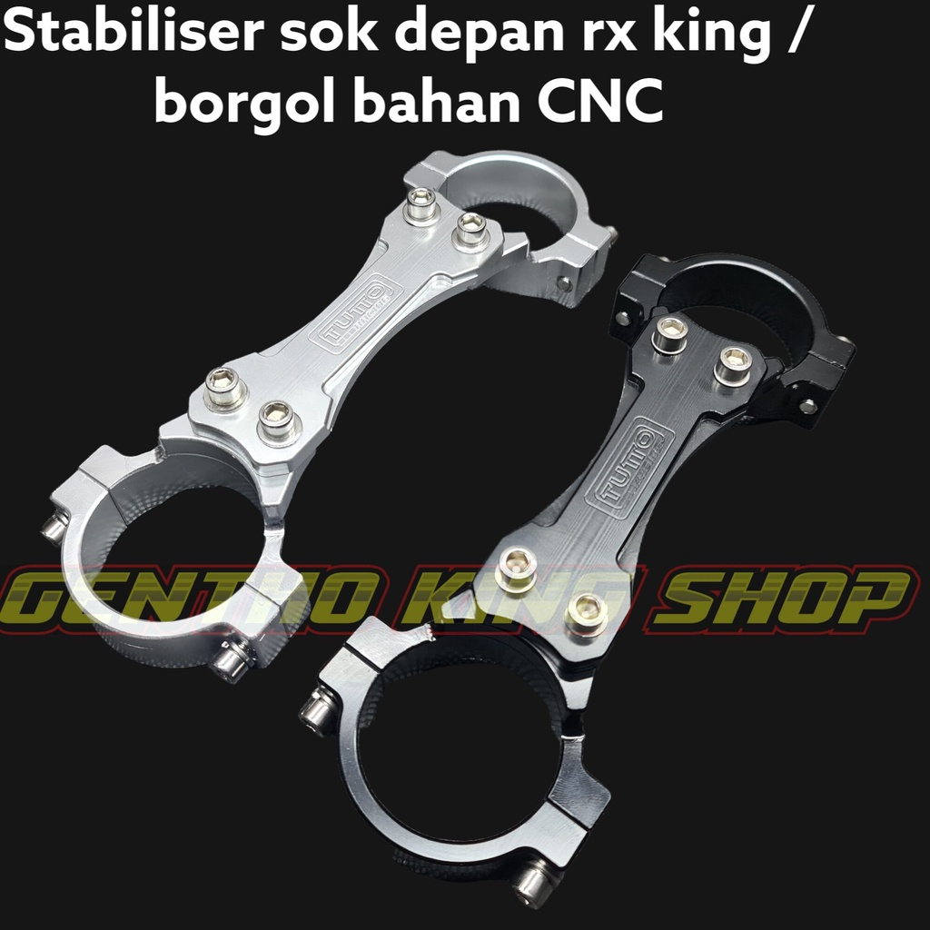 STABILIZER SHOCK SOK DEPAN BORGOL SOK DEPAN RX KING CNC BUKAN BPRO /TK PRO