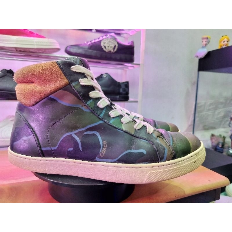 sepatu seken coach kulit size 41 insol 26 cm