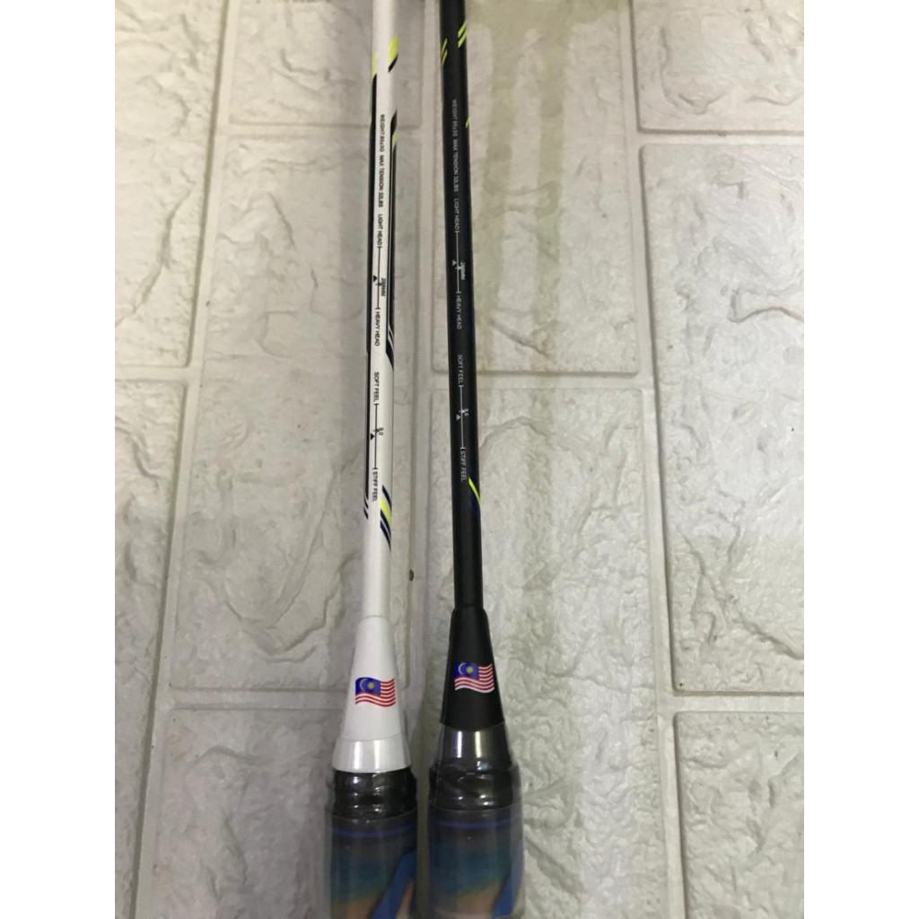 Raket Badminton Power Max Power Shot 700 Super Control Bagus Bisa Tarik 32 Lbs