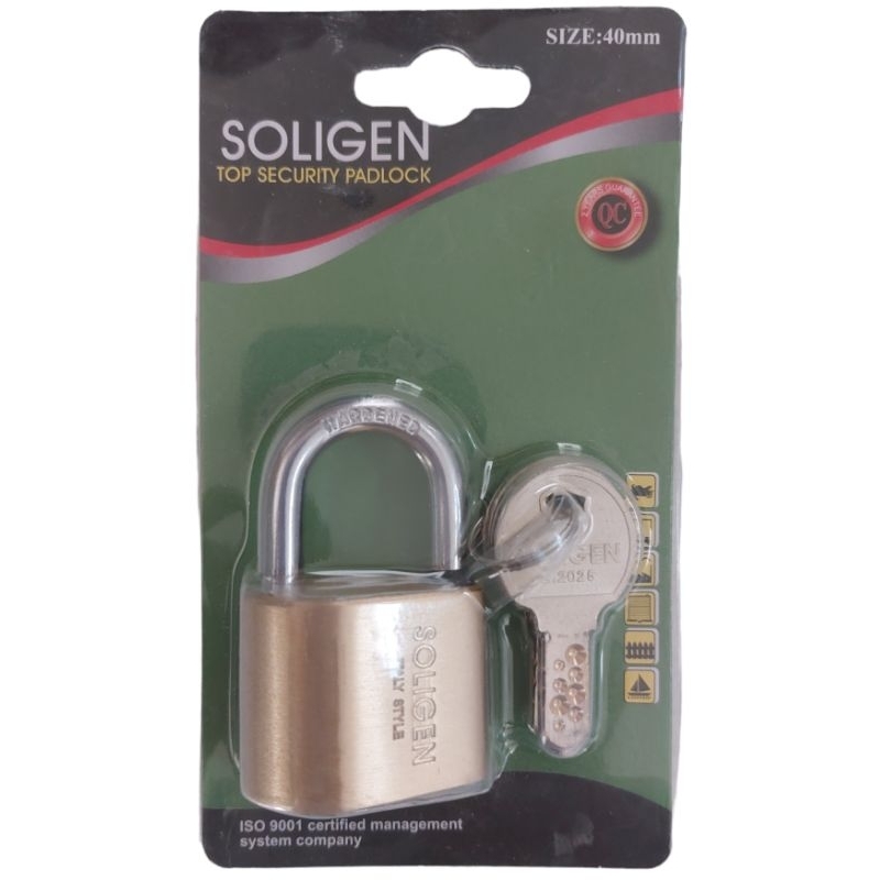 gembok soligen per pendek 40mm