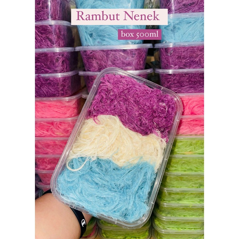 

rambut nenek / aromanis box