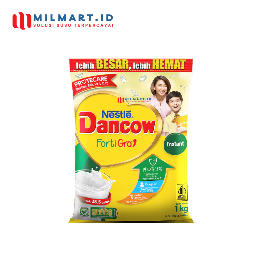 NESTLE DANCOW FORTIGRO INSTANT 1 KG SUSU BUBUK PERTUMBUHAN ANAK 1000G