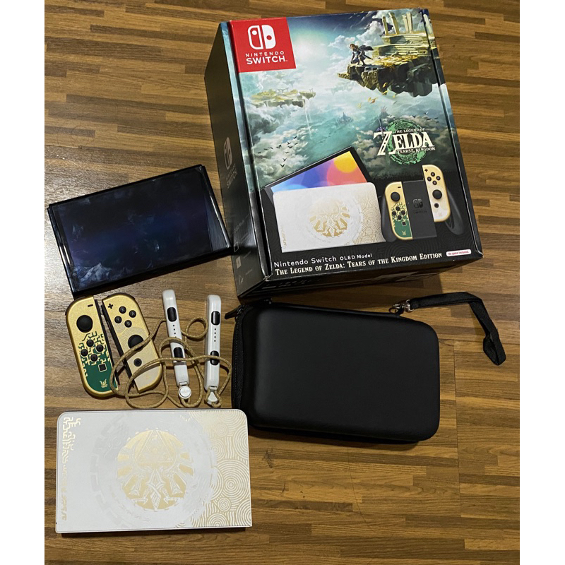 NINTENDO SWITCH OLED ZELDA EDITION (SECOND)