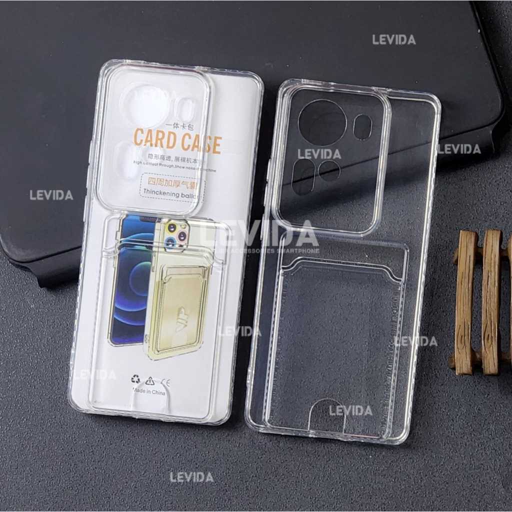Oppo Reno 11 5G Oppo Reno 11 Pro 5G Oppo Reno 11F Card Case Clear / Slot Kartu Bening Case Oppo Reno