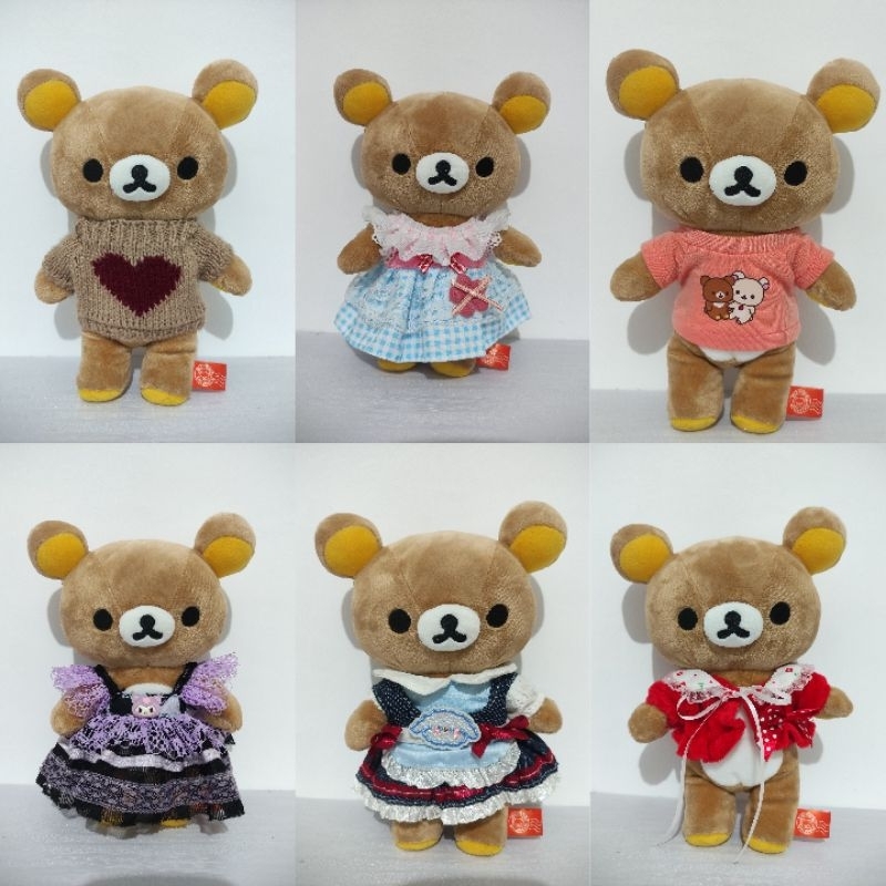boneka rilakkuma baju / baju boneka kpop / baju boneka 20 cm / baju BTS EXO SEVENTEEN