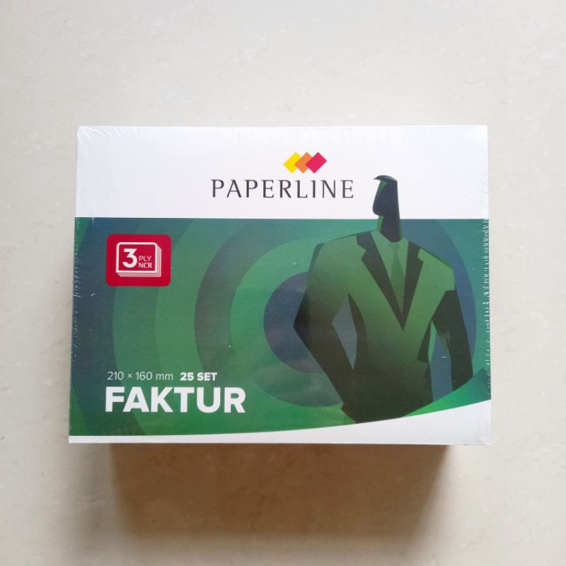 

[ PACK ISI 10 BUKU ] Buku Faktur Paperline 3 PLY ( Ukuran 21 x 16 cm )