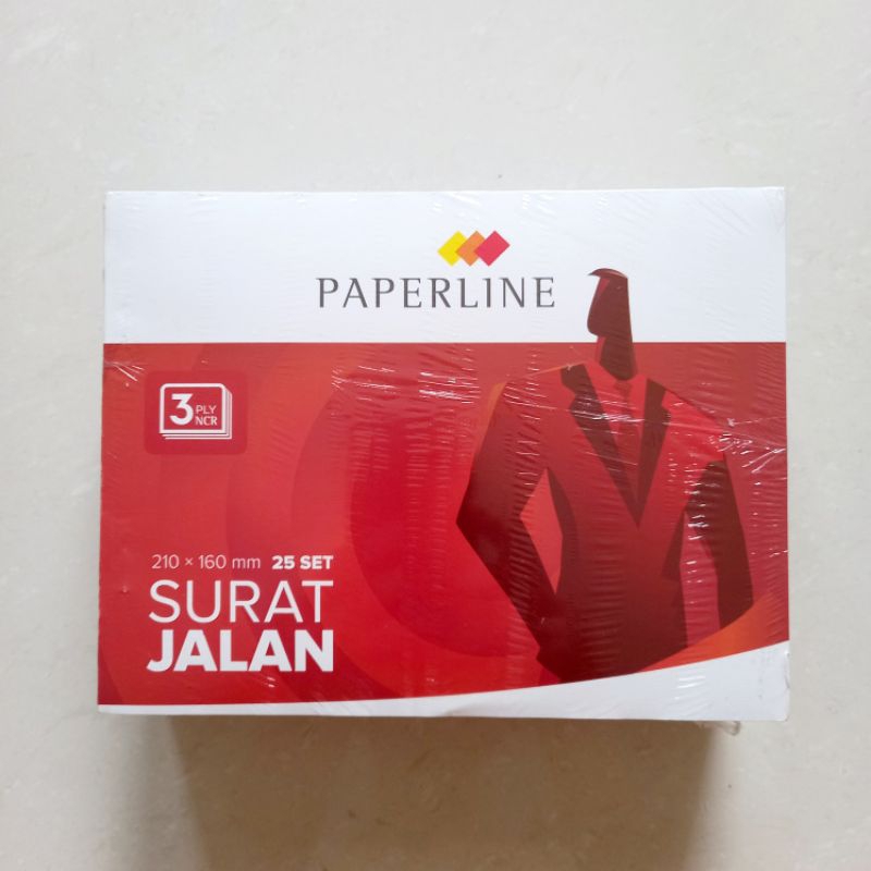 

[ PAK ISI 10 BUKU ] Buku Surat Jalan Paperline 3 PLY Rangkap 3