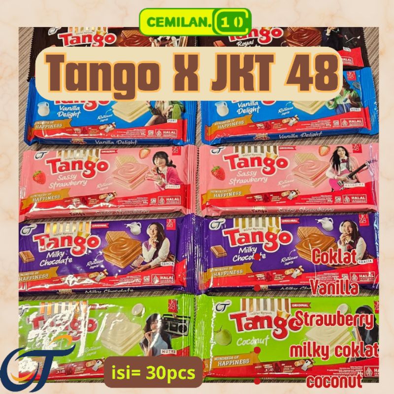 

Wafer tango X JKT48 Limited edition 30 Pcs