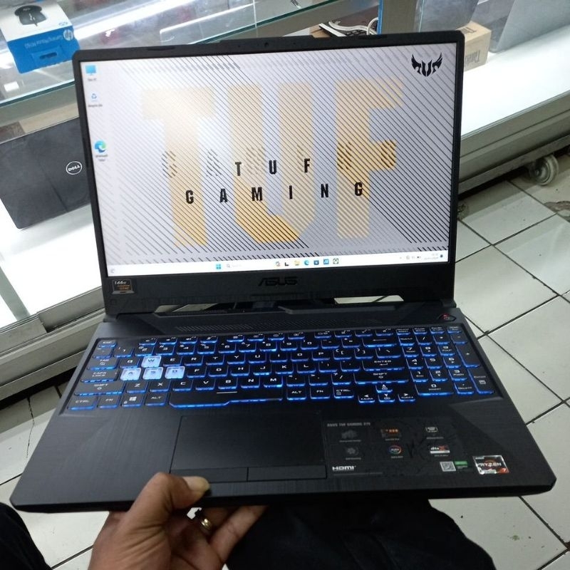ASUS TUF GAMING A15 GTX 1660Ti 6GB RYZEN 7 RAM 16GB/256GB + ST 1TB