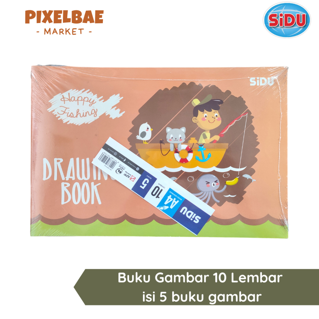 

1 PACK BUKU GAMBAR SIDU A4 ISI 10 LEMBAR