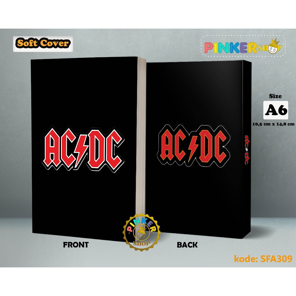 

(SFA309) Pocket Note Band AC DC Softcover