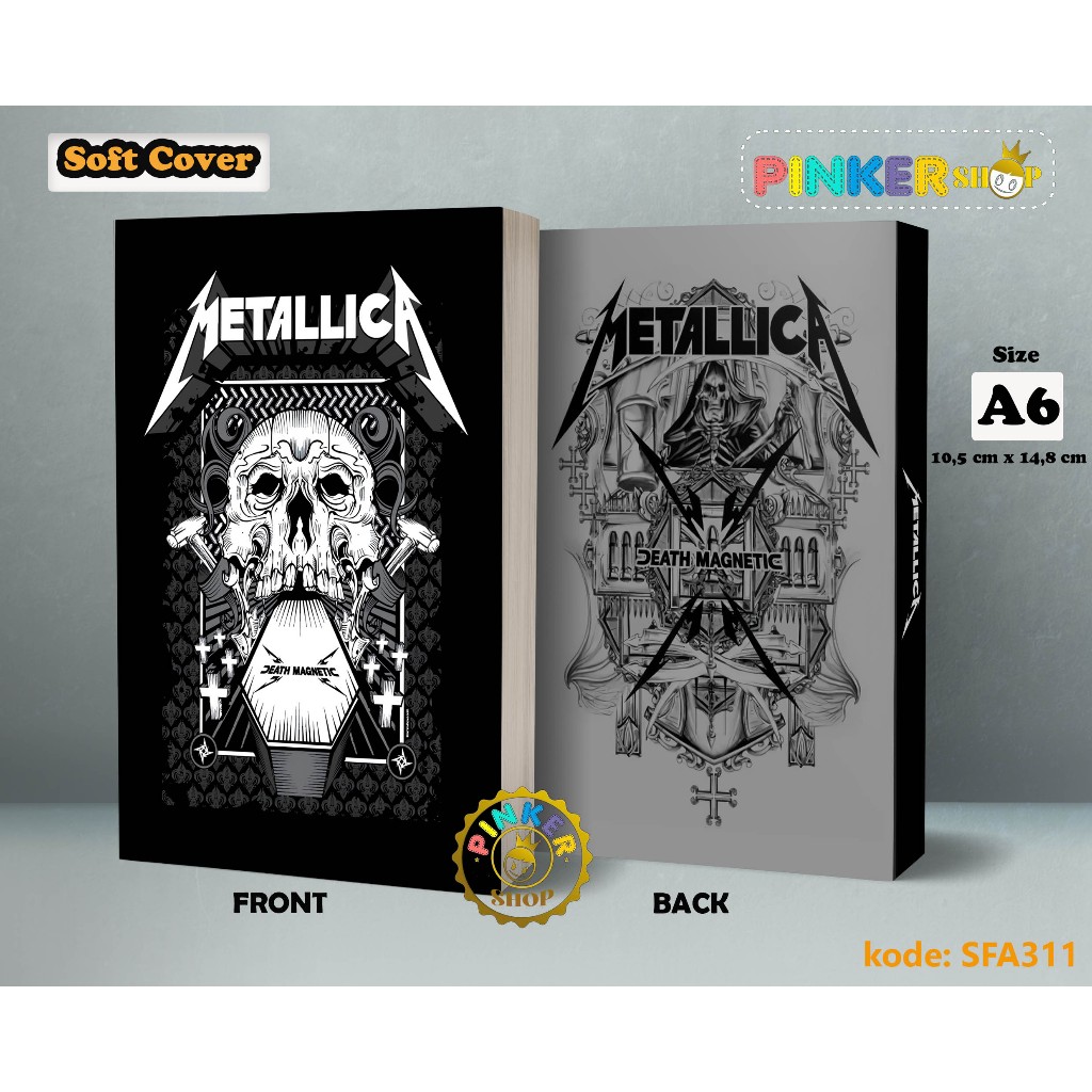 

(SFA311) Pocket Note Metallica Death Magnetic Softcover