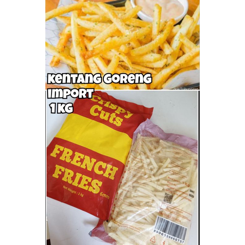 

Kentang import shoestring 1 kg KHUSUS PENGIRIMAN INSTAN