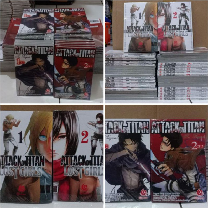 KODE A7D8 ATTACK ON TITAN  NO REGRET  LOST GIRL 12 TAMAT READY STOK