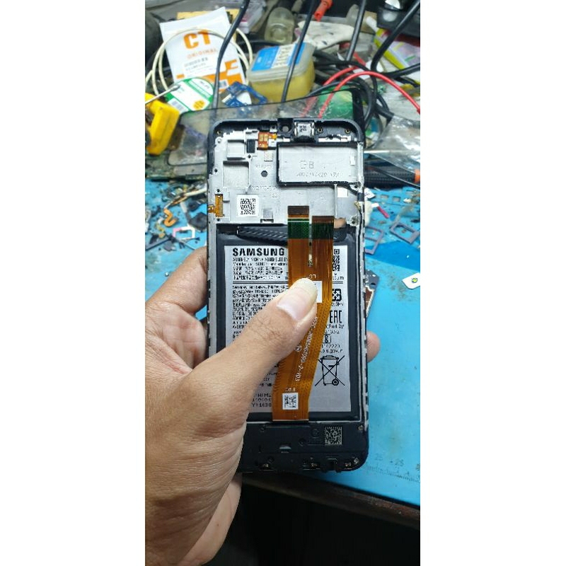 LCD SAMSUNG A03 ORI COPOTAN NORMAL