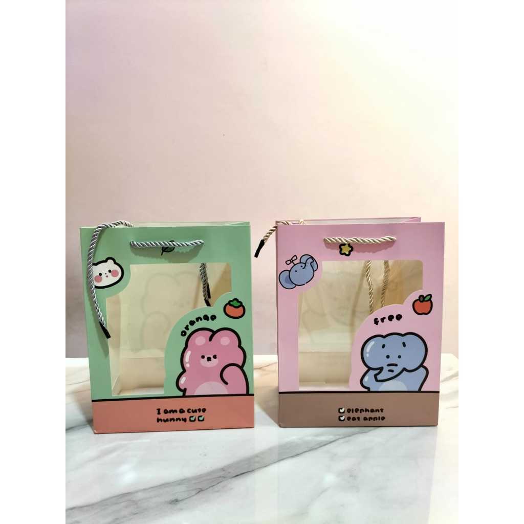 Paper Bag Trans 9264C/ Paperbag Handbag Kantong Kado Goodie Bag