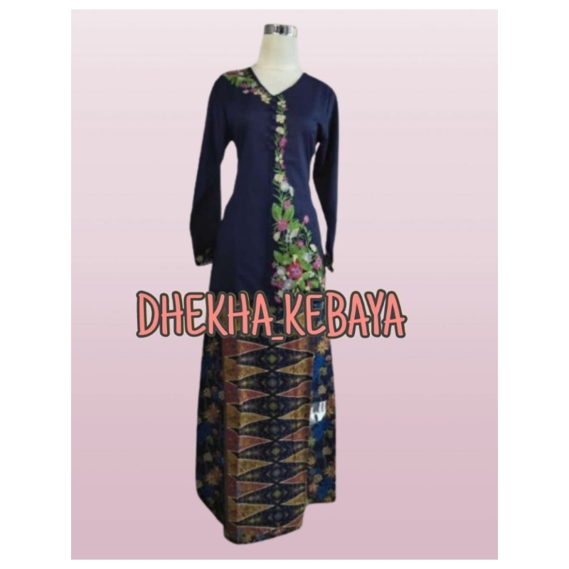 SETELAN KEBAYA ENCIM BORDIR MODEL KURUNG/SETELAN KEBAYA ENCIM MODERN MODEL KURUNG/KEBAYA ENCIM DEWAS