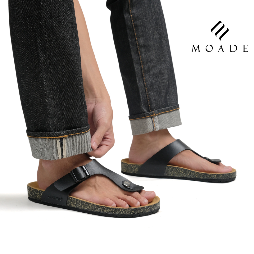 Moade Sandal Jepit Pria Casual Vintage