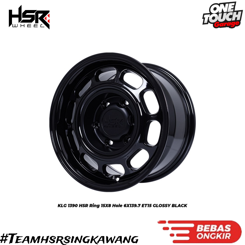 Velg mobil fortuner, pajero, hillux, triton hsr kl9 ring 15