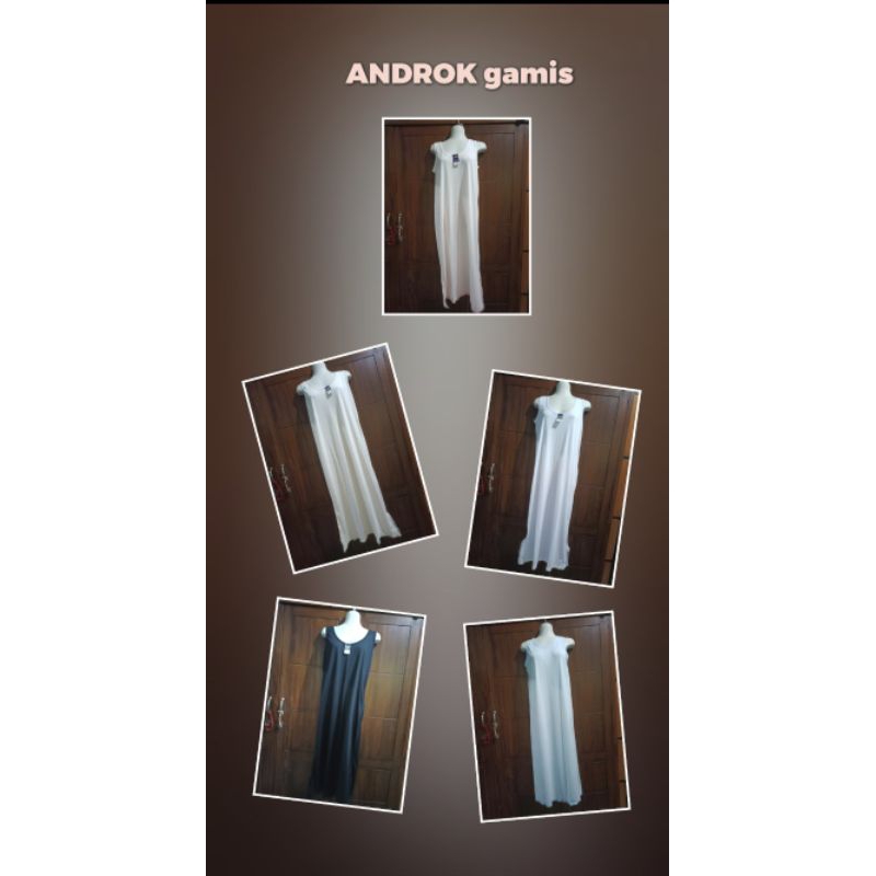 SINGLET WANITA PANJANG  ANDROK TERUSAN PANJANG HANDROK DALEMAN GAMIS