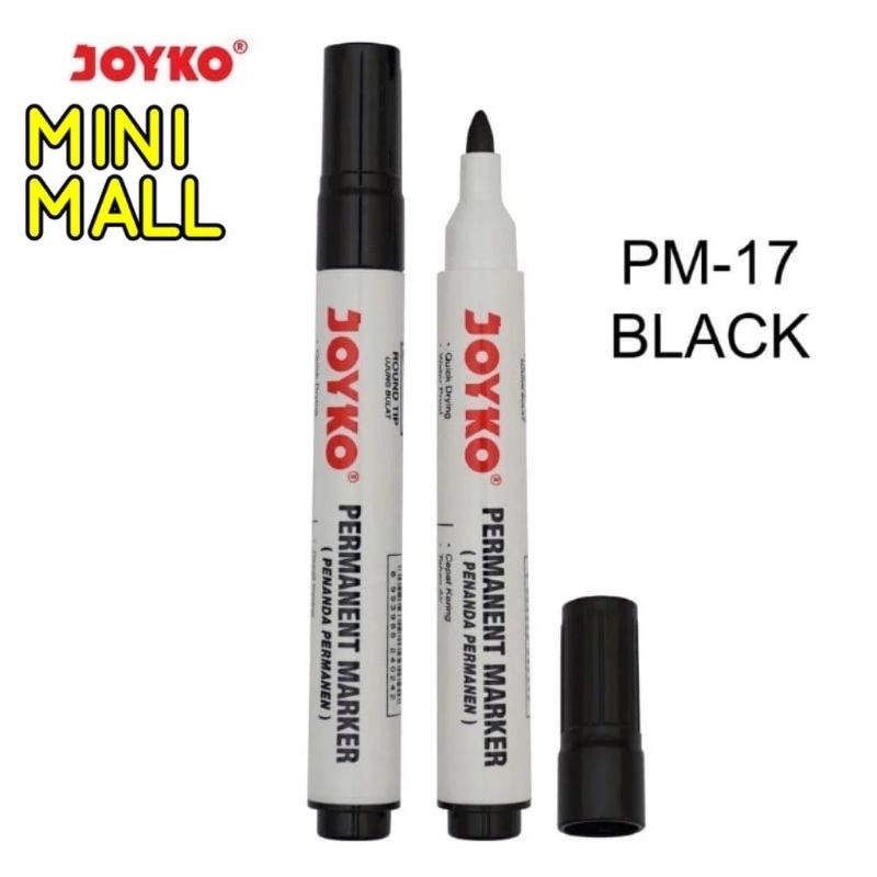 

Spidol Joyko Permanent Marker Pm17 A88 Spidol Hitam Joyko Permanen
