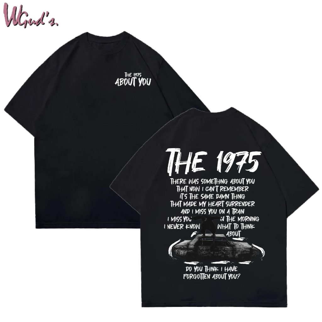 WGUD'S Cotton Combed 30S T-shirt ABOUT YOU [sablon DTF] Unisex Pria & Wanita *PREMIUM QUALITY*-1