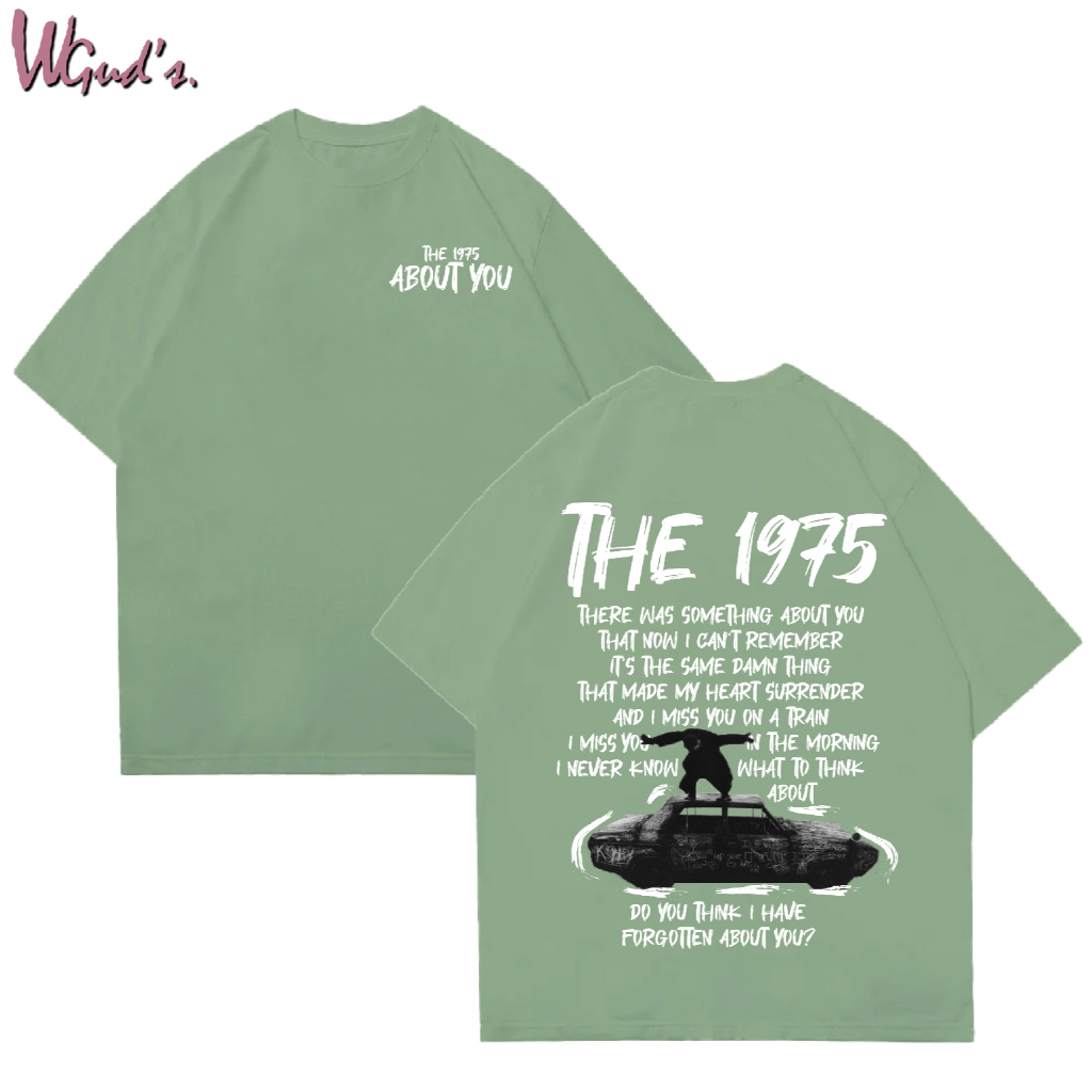 WGUD'S Cotton Combed 30S T-shirt ABOUT YOU [sablon DTF] Unisex Pria & Wanita *PREMIUM QUALITY*-4