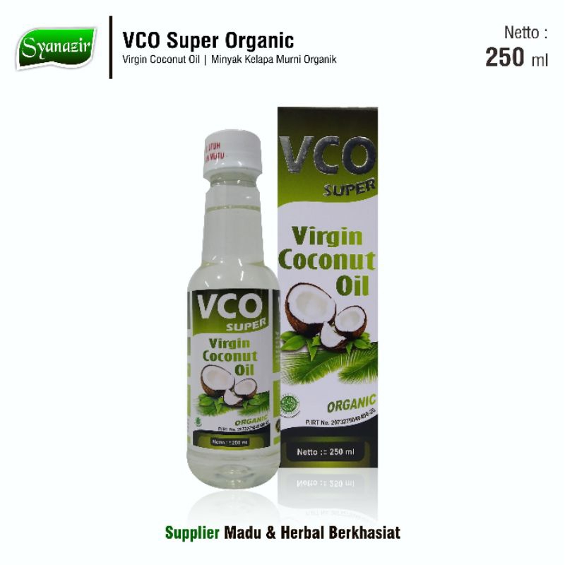 

VCO Super Organik An-Naafi' 250 ml | Minyak Kelapa Murni Organik | Virgin Coconut Oil