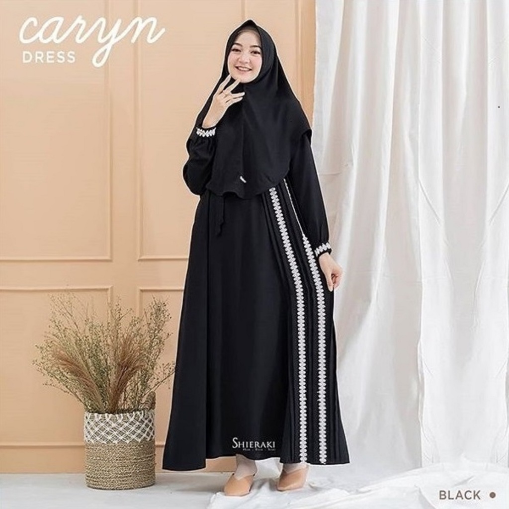 DENADA SYARI SET HIJAB Baju Gamis Crinkle Premium Jumbo Ukuran M L XL 2XL 3XL 4XL Gamis Busui Ibu Ib