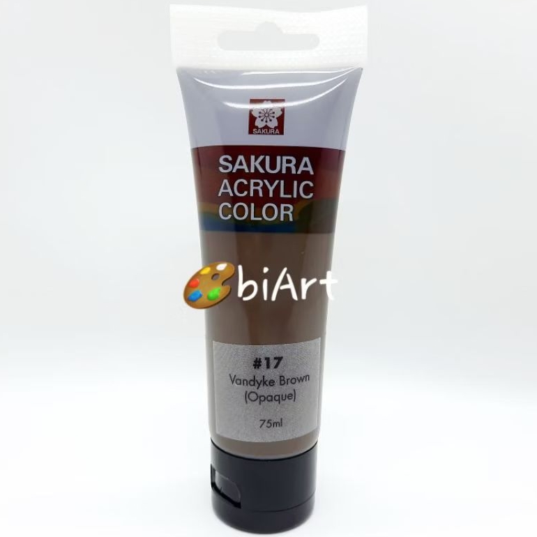 

Cat Akrilik Sakura Acrylic Color 75 ml Vandyke Brown