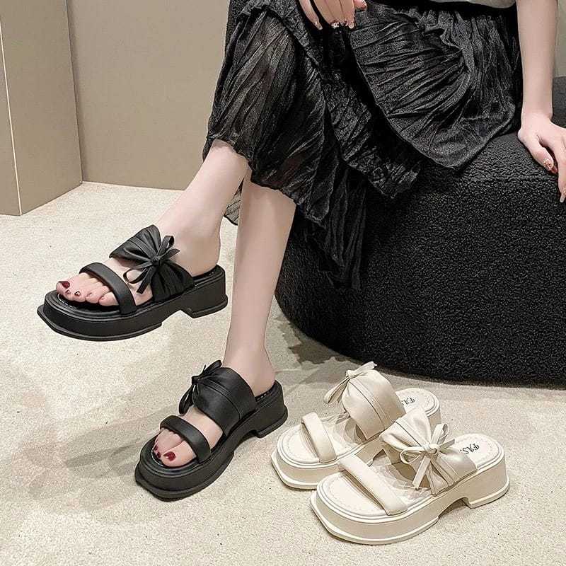 Sepatu Wedges 2025 Cewek Spatu Wejes Perempuan Wges Murah Weges Terbaru Wedge Kerja Wanita Kekinian 