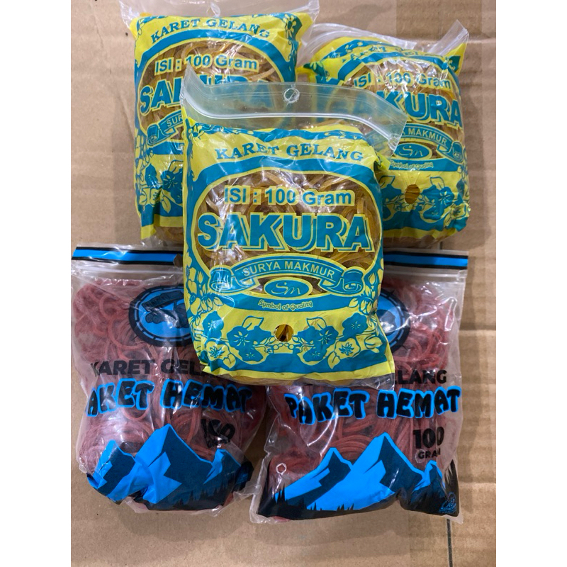 karet gelang sakura 100gram