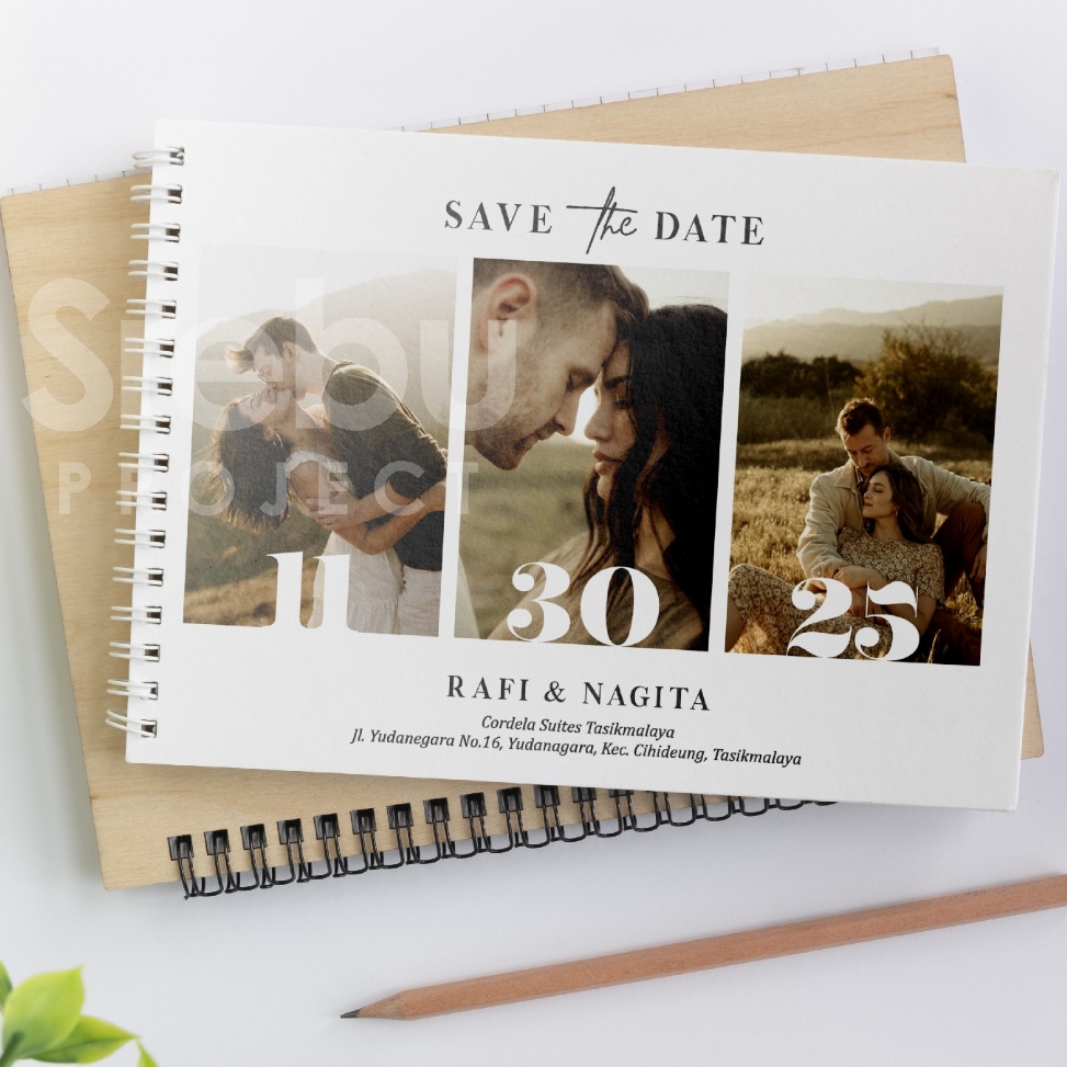 

KODE H43T SR4 Buku Tamu Pernikahan Hardcover dan Softcover Custom FOTO murah Guest Book Isi 31 Tamu