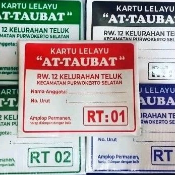 

Amplop Dompet Kantong Duka Cita Lelayu RT RW