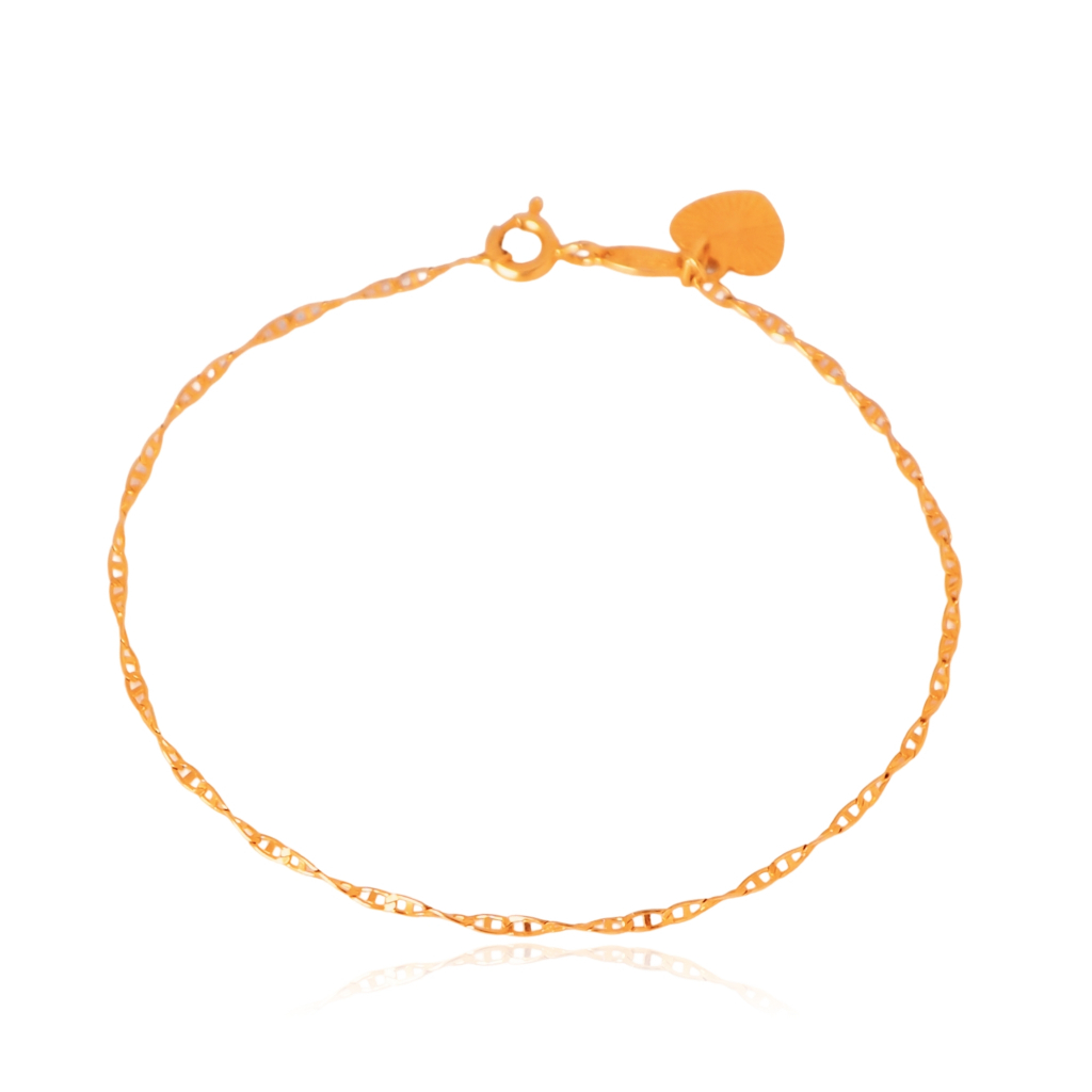 Gelang Emas Toscano Plintir - Toko Emas Gadjah