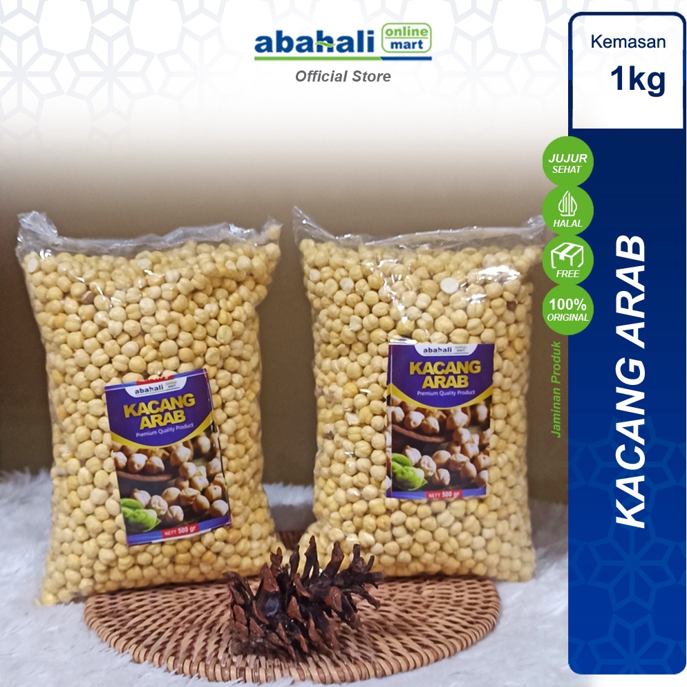 

COD Kacang Arab 1kg Kaya Nutrisi Cocok Untuk Puasa Oleh oleh Haji Umroh Murah