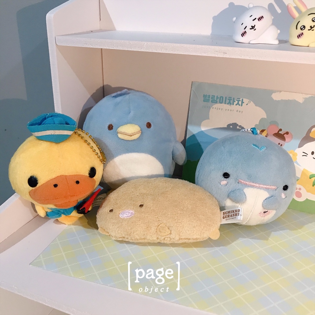 San X Edition ( Kamonohashi Duck, Sumiko Penguin, Tonkatsu, Whale Mamegoma) [Preloved] - Plush Doll 