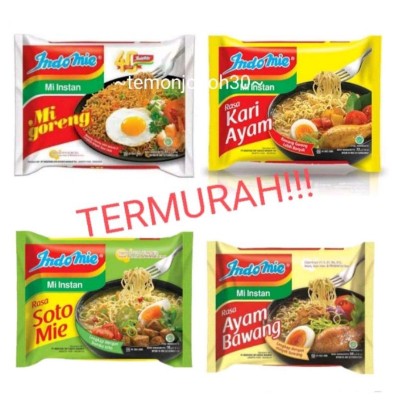 

indomie goreng/kuah isi 5pcs