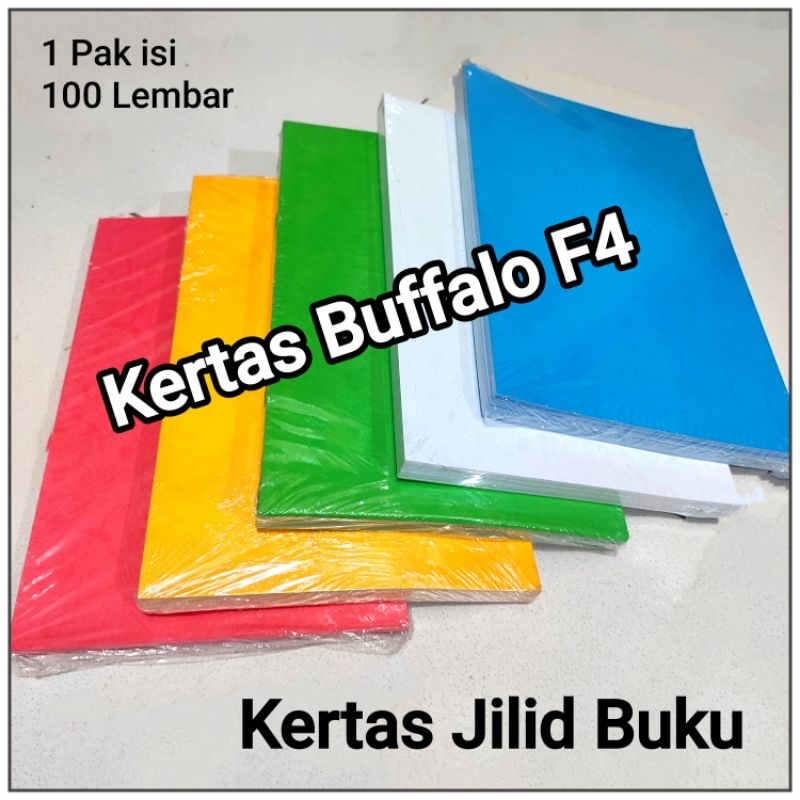 

1 Pak Kertas Jilid Buku F4 Isi 100 Lembar