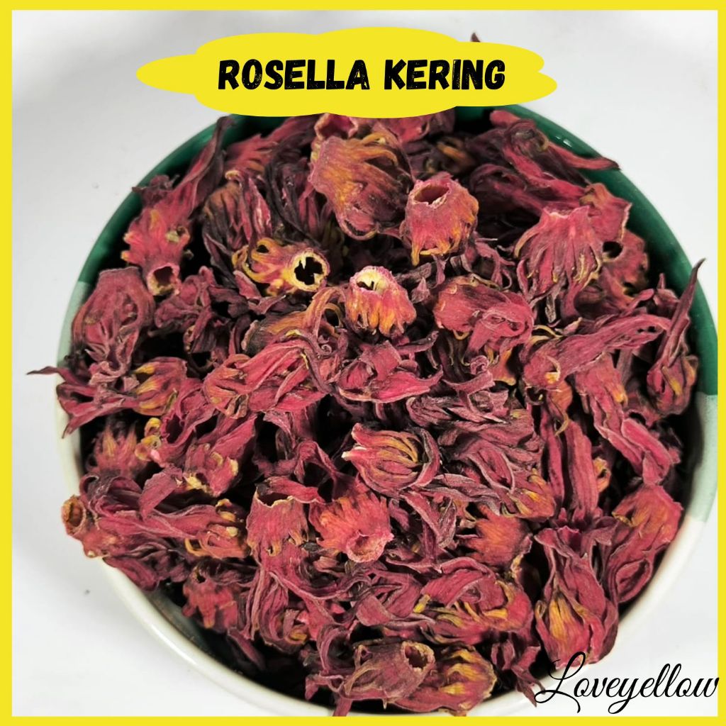 

Bunga Rosella Merah 100 Gram - Teh Rosella Merah Kering