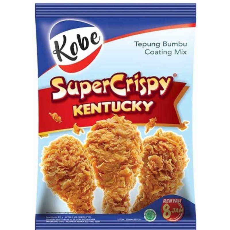 

TEPUNG KOBE SUPER CRISPY KENTUCKY TEPUNG BUMBU 200G