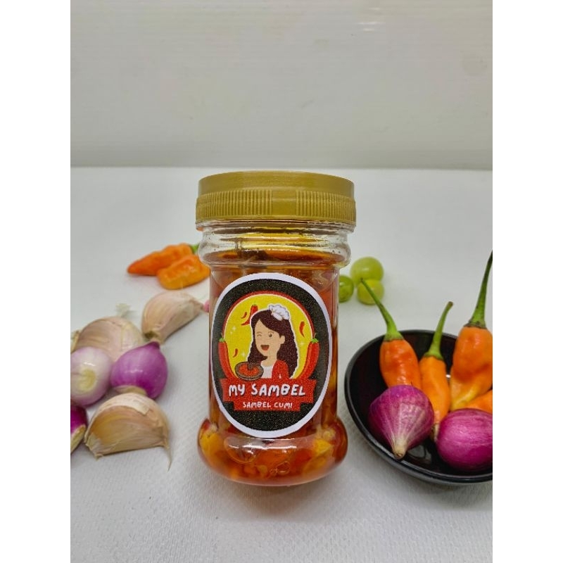 

PROMO My sambel / sambel cumi / 150 gram original