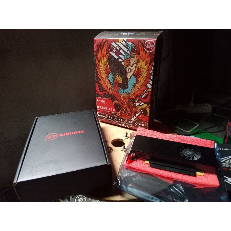 AISURIX RADEON RX 550 vram 4GB ORIGINAL (second super mulus) #VGA4GBmurah #vgasecondmurah #rx550