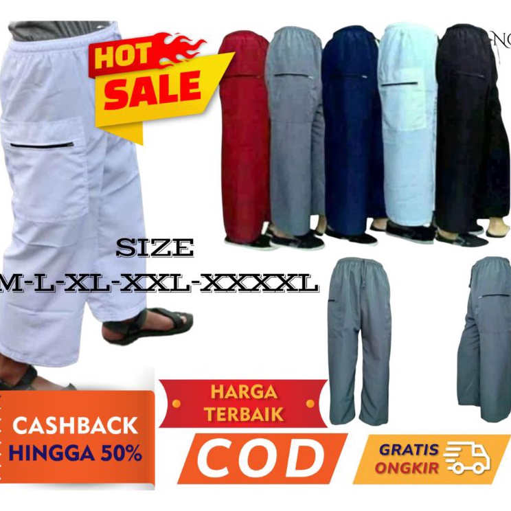 Tren Baru Celana Pangsi Sirwal Jumbo Termurah Celana Komprang Celana Umroh